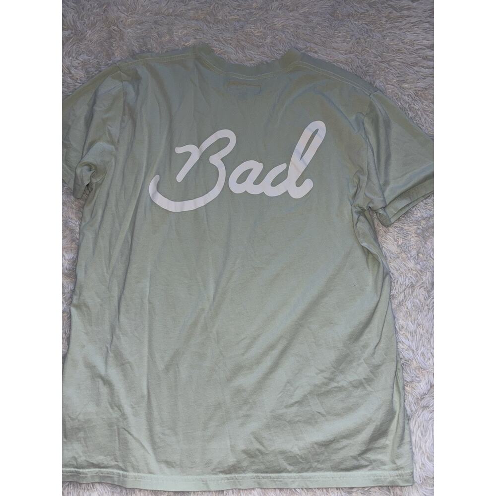 Bad Birdie men's sz. XL mint green classic short sleeved logo tee. Grt. shape